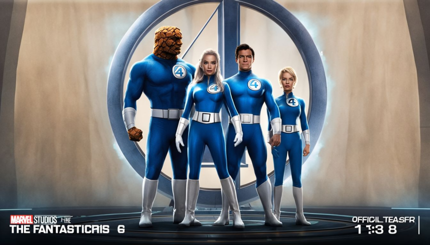 *The Fantastic Four: First Steps* – Official Teaser Unveiled, Set to Hit Theaters on July 25! Starring Pedro Pascal, Vanessa Kirby, and More!