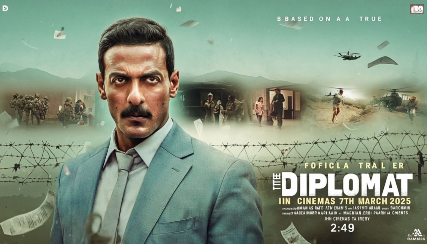 **THE DIPLOMAT - OFFICIAL TRAILER RELEASE: JOHN ABRAHAM AND SADIA KHATEEB STARRING IN THE MUCH-ANTICIPATED FILM COMING MARCH 2025!**